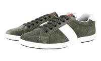 Prada Men's Green Leather Sneaker 4E2845