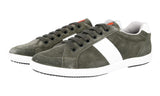 Prada Men's Green Leather Sneaker 4E2845