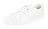 Prada Men's 4E2845 2ODU F0009 Leather Sneaker