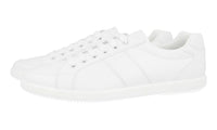 Prada Men's White Leather Sneaker 4E2845