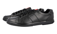 Prada Men's Black Leather Sneaker 4E2845