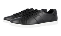 Prada Men's Black Leather Sneaker 4E2845