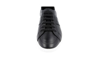 Prada Men's Black Leather Sneaker 4E2845