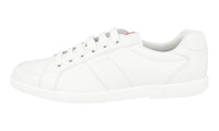 Prada Men's White Leather Sneaker 4E2845