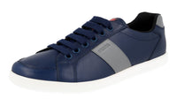 Prada Men's 4E2845 3O9U F0216 Leather Sneaker
