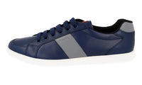 Prada Men's Blue Leather Sneaker 4E2845