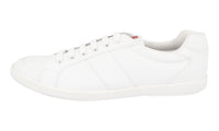 Prada Men's White Leather Sneaker 4E2845