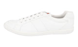 Prada Men's White Leather Sneaker 4E2845
