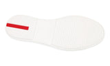 Prada Men's White Leather Sneaker 4E2845