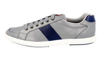 Prada Men's Grey Leather Sneaker 4E2845