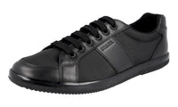 Prada Men's 4E2845 OMG F0002 Leather Sneaker