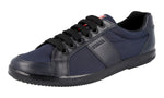 Prada Men's 4E2845 OMG F0008 Leather Sneaker