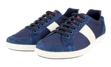 Prada Men's Blue Leather Sneaker 4E2845