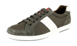 Prada Men's 4E2845 OQT F0334 Leather Sneaker