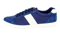 Prada Men's Blue Leather Sneaker 4E2845