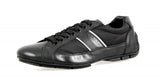 Prada Men's Black Leather Montecarlo Sneaker 4E2854