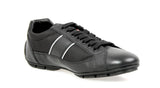 Prada Men's Black Leather Montecarlo Sneaker 4E2854