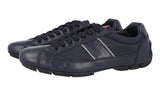 Prada Men's Blue Leather Sneaker 4E2854