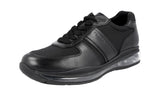 Prada Men's 4E2858 3OA2 F0002 Leather Sneaker