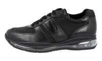 Prada Men's Black Leather Sneaker 4E2858