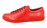 Prada Men's Red Leather Sneaker 4E2860