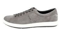 Prada Men's Grey Leather Sneaker 4E2860