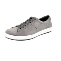 Prada Men's Grey Leather Sneaker 4E2860