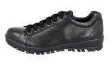 Prada Men's Black Leather Sneaker 4E2885