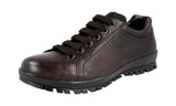 Prada Men's 4E2885 3ODD F0003 Leather Sneaker