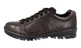 Prada Men's Brown Leather Sneaker 4E2885