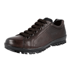 Prada Men's Brown Leather Sneaker 4E2885