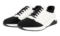 Prada Men's Black Leather Polarius Sneaker 4E2899