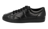 Prada Men's Black Leather Avenue Sneaker 4E2913