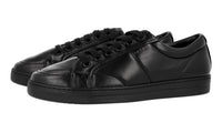 Prada Men's Black Leather Avenue Sneaker 4E2913