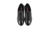 Prada Men's Black Leather Avenue Sneaker 4E2913