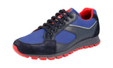 Prada Men's 4E2932 3OCC F0969 Leather Sneaker