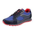 Prada Men's Blue Leather Sneaker 4E2932