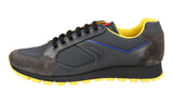 Prada Men's Multicoloured Heavy-Duty Rubber Sole Sneaker 4E2932