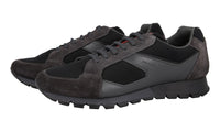 Prada Men's Black Leather Matchrace Sneaker 4E2932