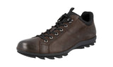 Prada Men's 4E2938 O0R F0192 Leather Lace-up Shoes