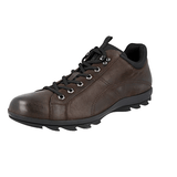 Prada Men's Brown Leather Lace-up Shoes 4E2938