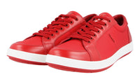 Prada Men's Red Leather Sneaker 4E2939