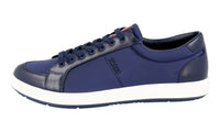 Prada Men's Blue Leather Sneaker 4E2939