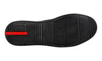 Prada Men's Black Leather Sneaker 4E2939