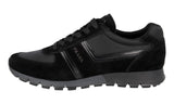 Prada Men's Black Leather Prax Sneaker 4E2943