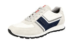 Prada Men's 4E2943 OQT F0082 Leather Sneaker