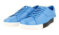 Prada Men's Blue Leather Sneaker 4E2962