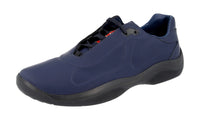Prada Men's 4E2965 3G45 F0216 Leather Sneaker