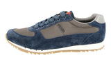 Prada Men's Blue Leather Sneaker 4E2968