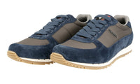 Prada Men's Blue Leather Sneaker 4E2968